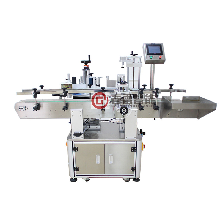 Automatic bottled water labeling machine