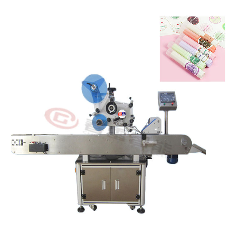 Automatic chapstick labeling machine