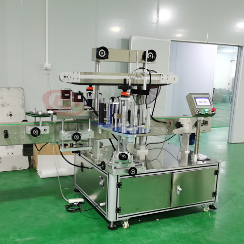 Automatic detergent labeling machine