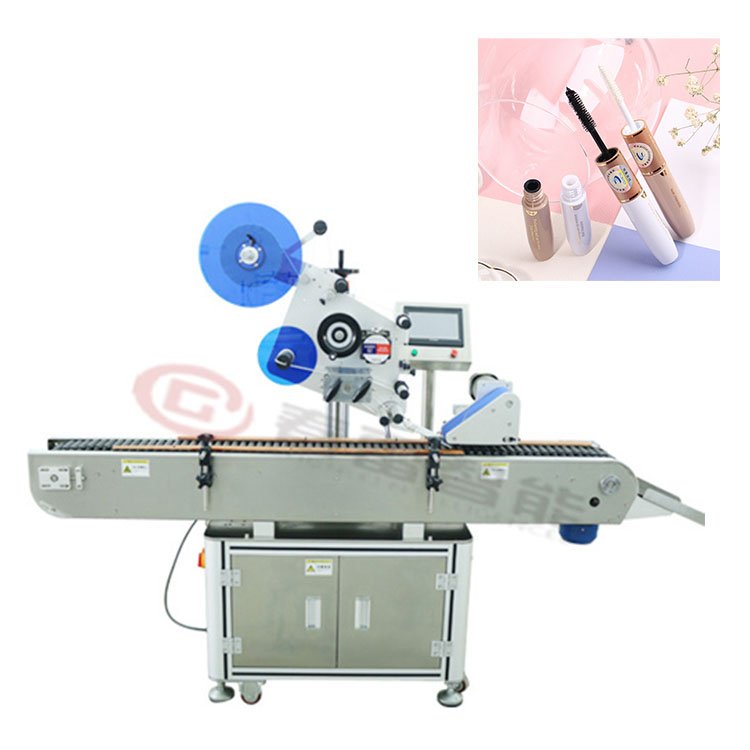 Automatic mascara labeling machine