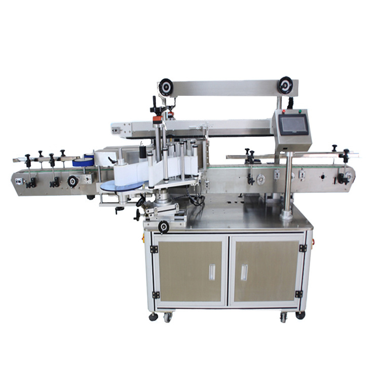 Automatic square edible oil labeling machine