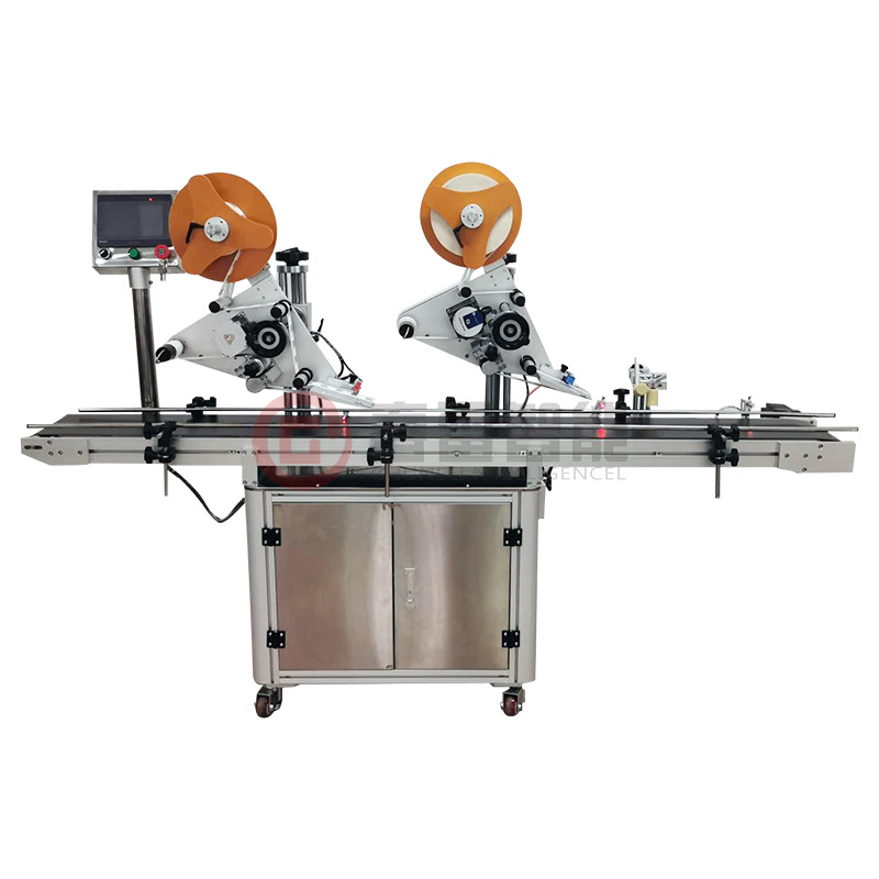 Outer box double side assembly line labeling machine